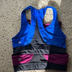 2 pack Lululemon Bras without pads
